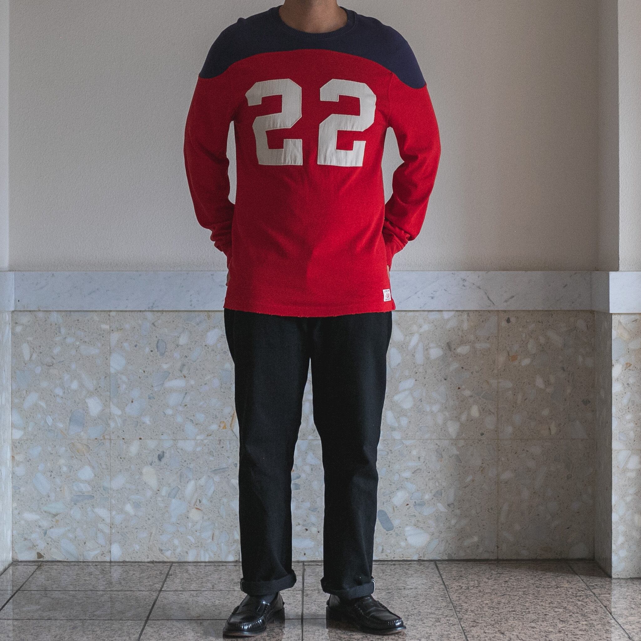 未使用】 Ralph Lauren RUGBY long sleeve football tee／ラルフ ...