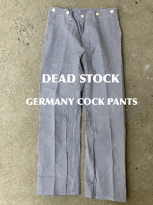 【DEAD STOCK】GERMANY COCK PANTS 東ドイツ コックパンツ