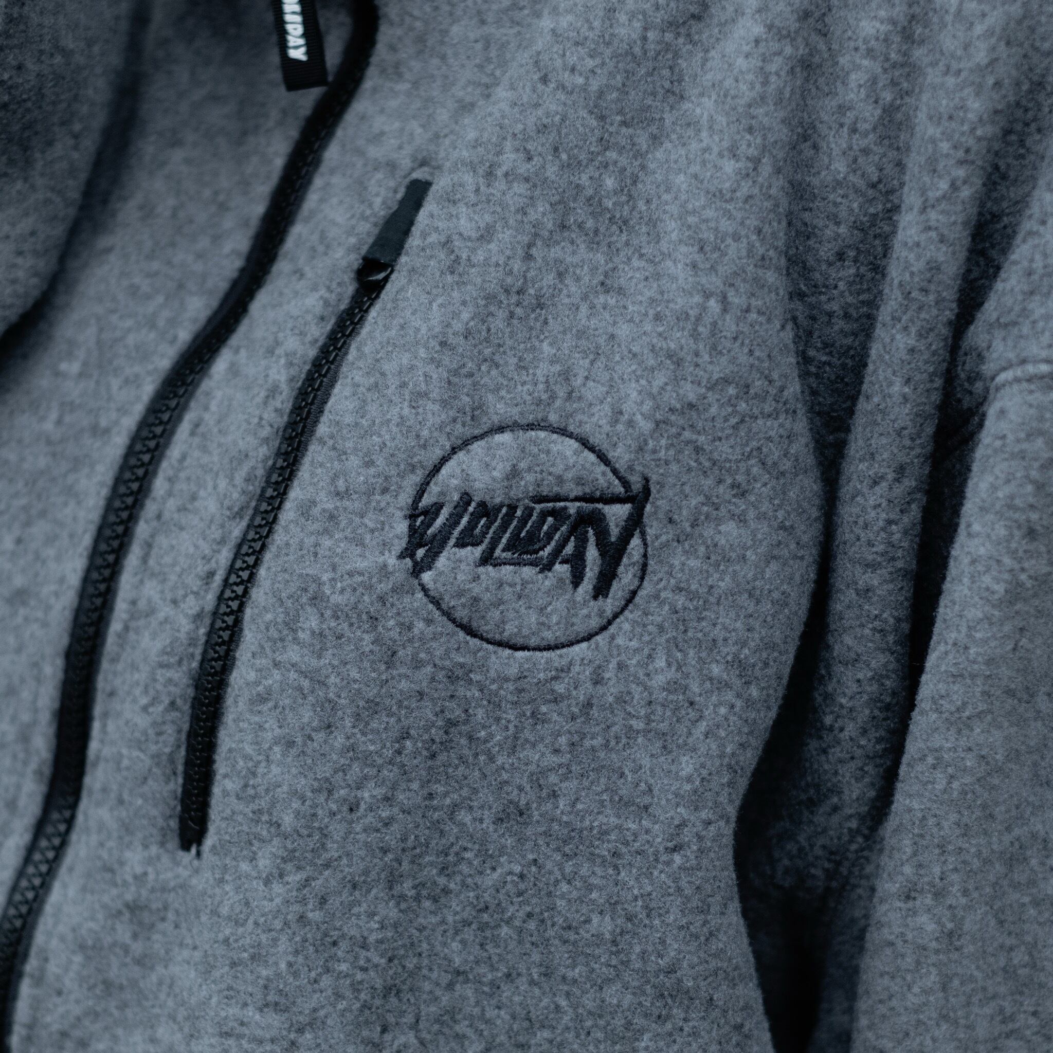 HOLIDAY】 classic fleece anorak dress | olaf