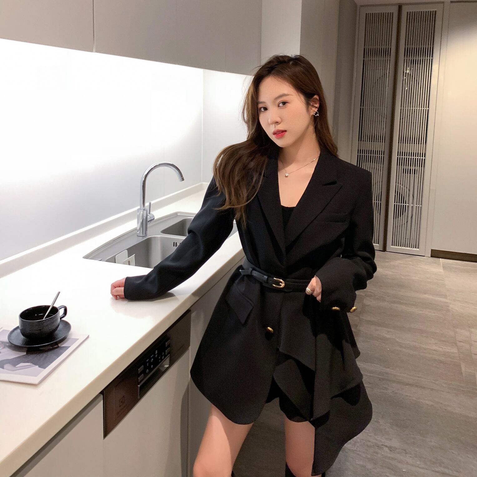 ジャケット スプリングスタイルスタンダードショーツ レトロ 春物 ブルマー 6Du_Shop_Women27656351633