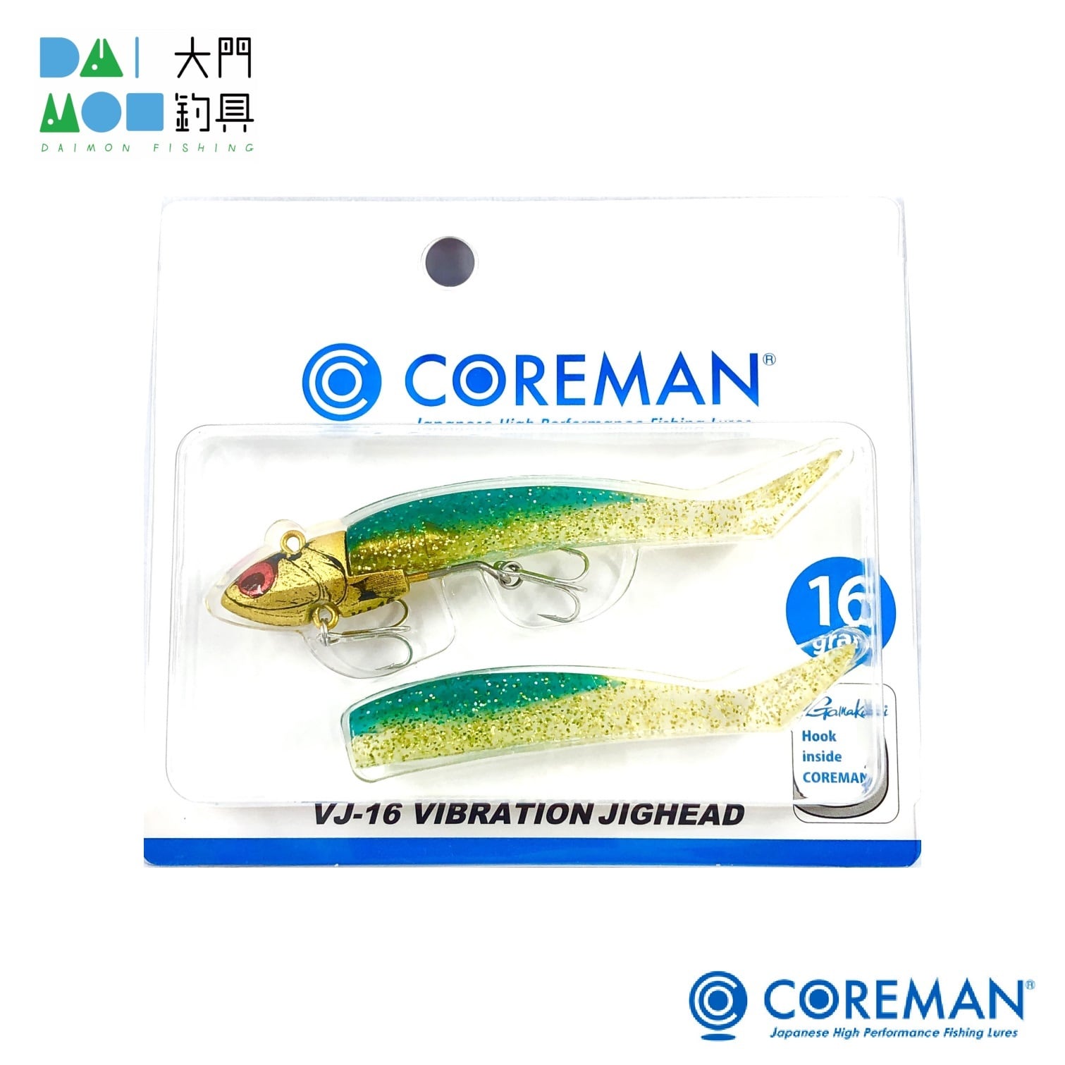 COREMAN 大人気のVJ 5セット（VJ-16 バイブレーションジグヘッド  
