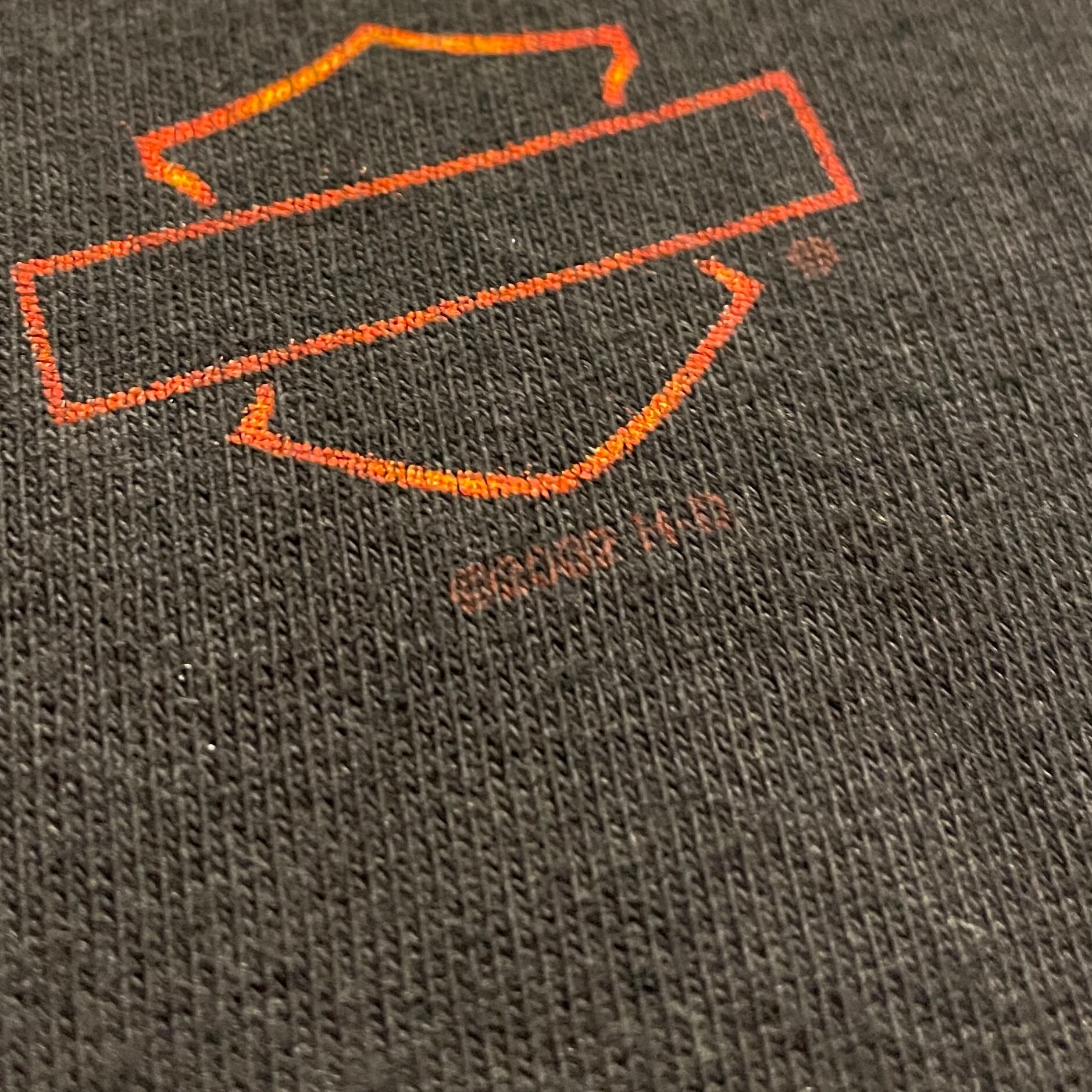 黒炎×黒ｽｶﾙ】00's Harley-Davidson Tee 