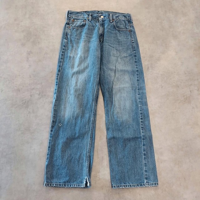 リーバイス569 Levis W33 ブルーデニム 青 古着 ボトム 19325
