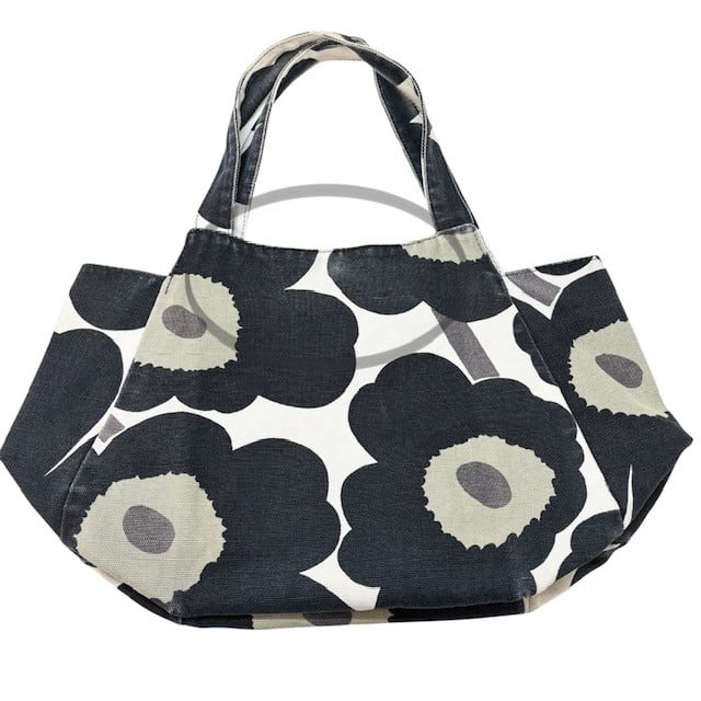 古着 マリメッコ marimekko キャンバス トートバッグ クリーニング済み