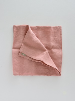 【SALE】 リネン ナプキン ピンク リトアニア / 【SALE】 Line Napkin Pink