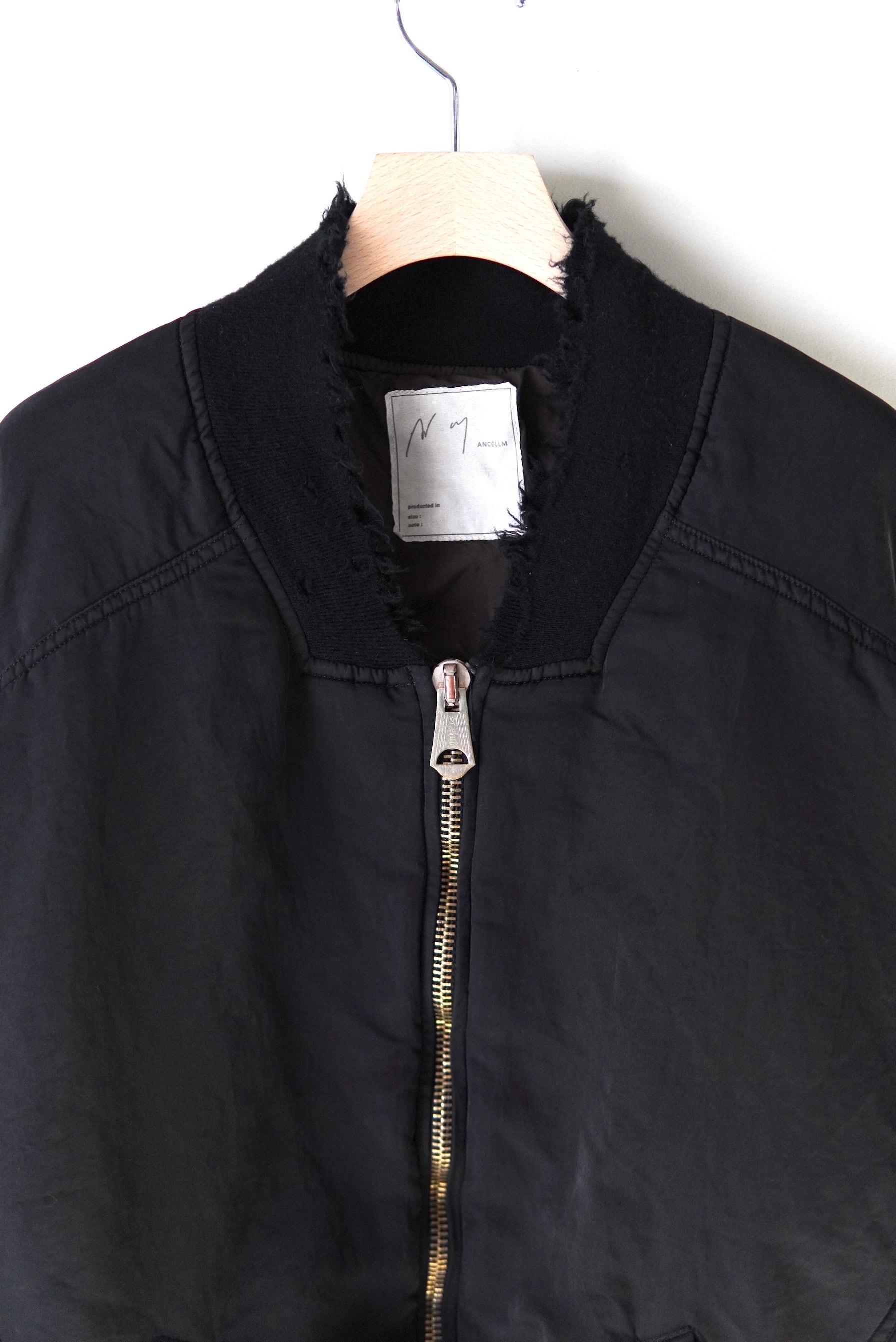 ANCELLM / FADED BOMBER JACKET / ANC-JK53 | POETRY