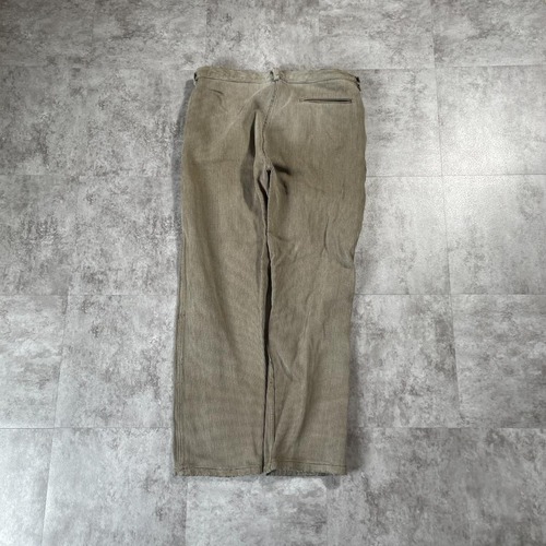 40-50s Le Meilleur コットンピケ グレー パンツ w35 詳細写真3
