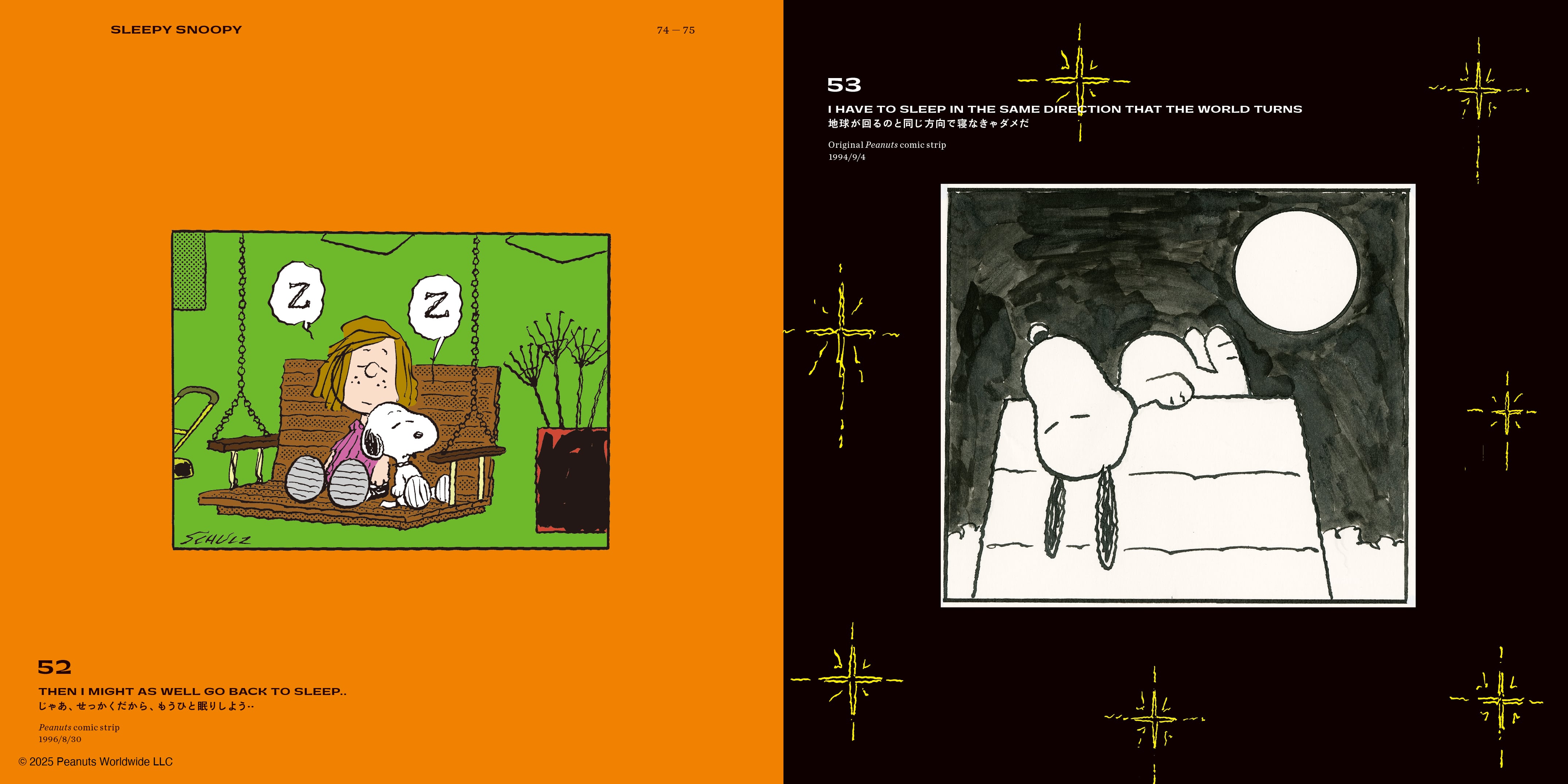 書籍『LIFE 75 SNAPS OF SNOOPY』「ピーナッツ75周年記念 ザ