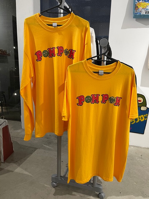 illbros pom pom Long T-SHIRTS