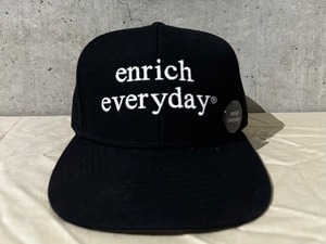 2025年 7月中発送予定）予約商品  everyday FlatVisor CAP／ブラック ３デザイン（OTTO フラットバイザー）