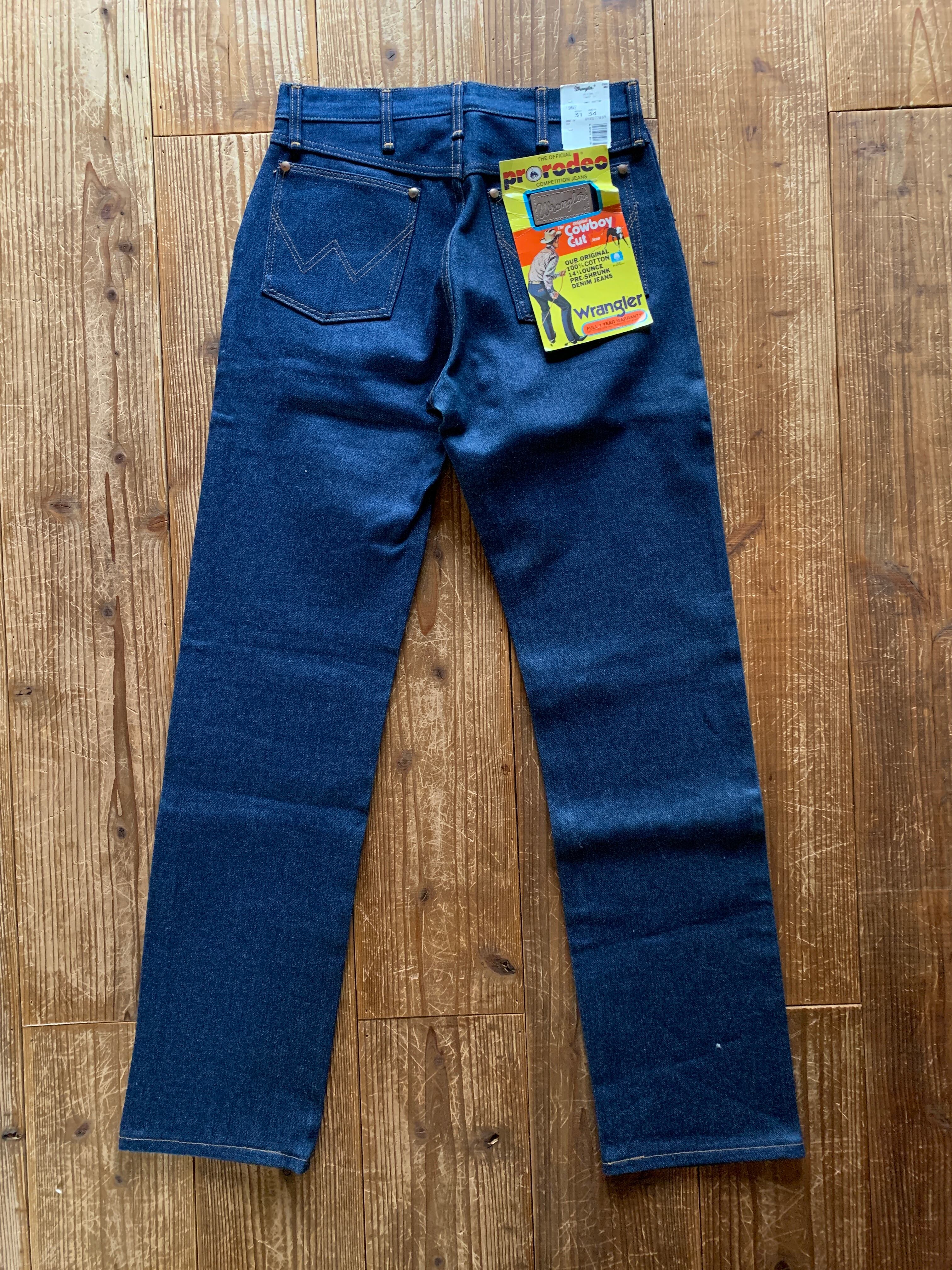70's〜 Wrangler 13MWZ デニムパンツ DEADSTOCK 表記(31×34) USA製