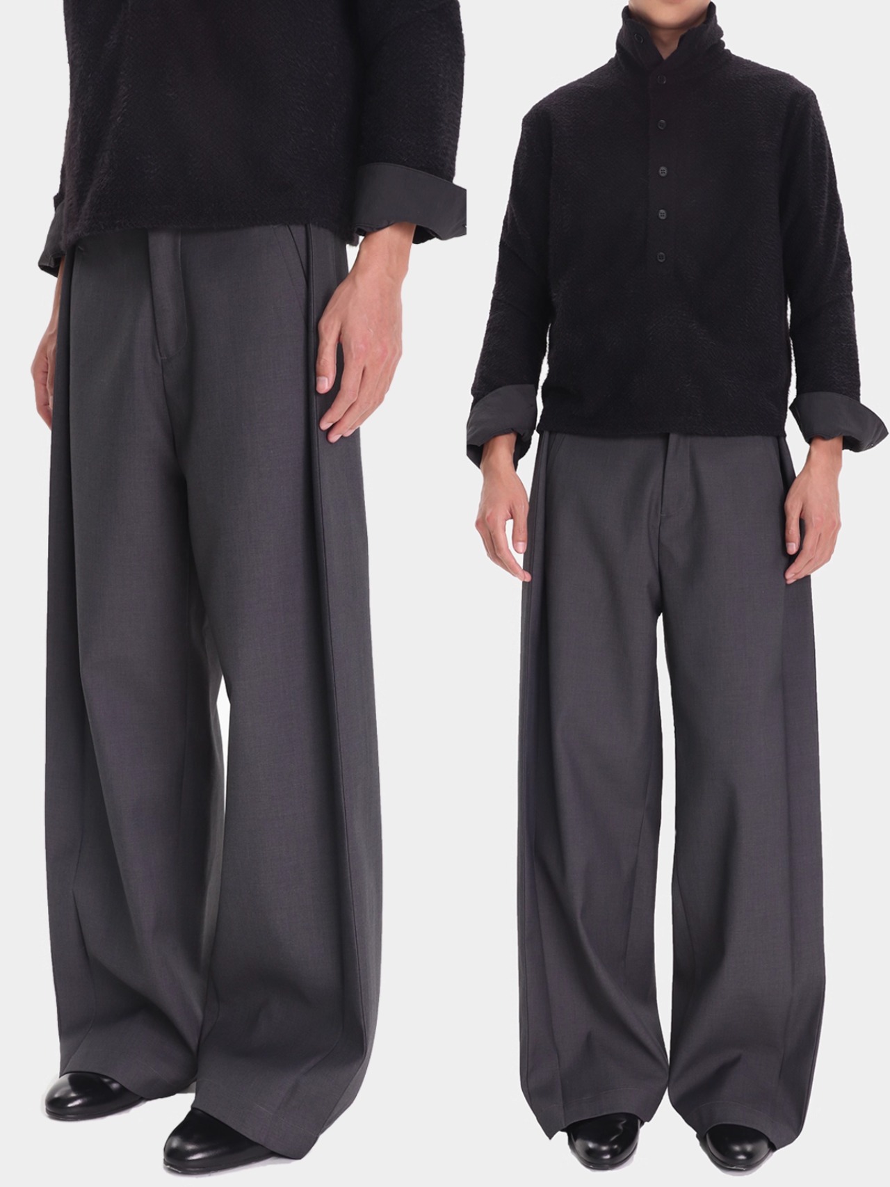 Nothingnoth 25AW Pleated Trousers