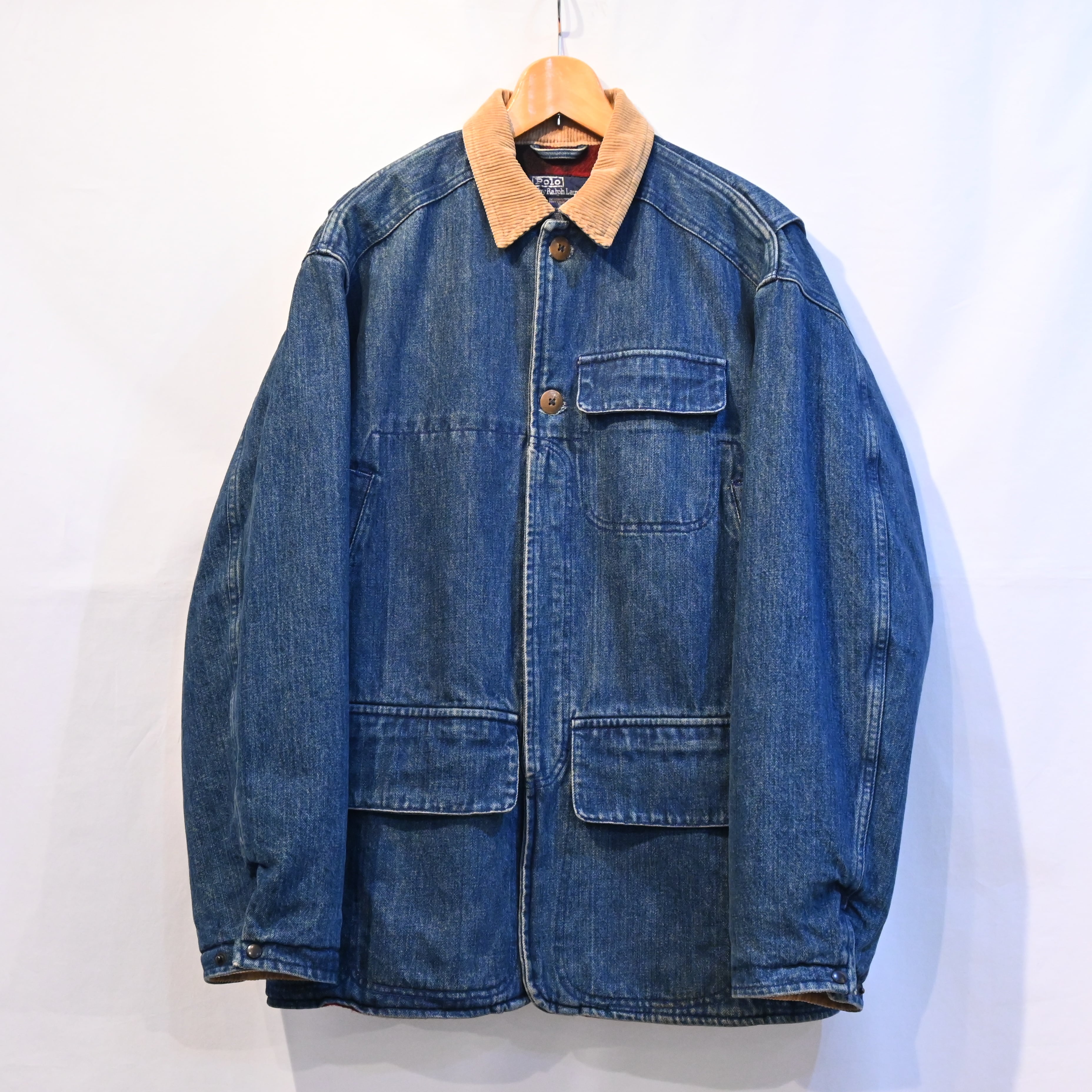 90's Polo by Ralph Lauren denim hunting jacket ラルフ 90's Polo by Ralph Lauren denim hunting jacket ラルフ