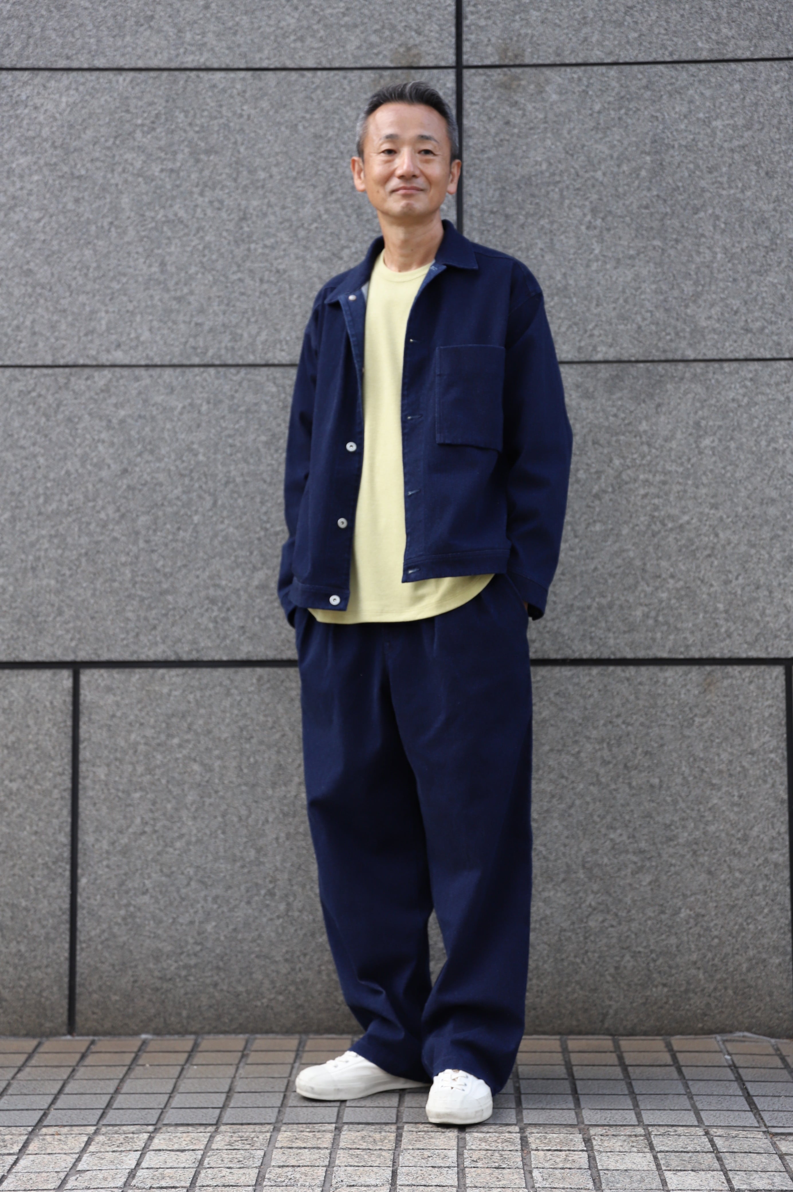 CURLY&Co.】DENIM TRUCKER JACKET -INDIGO- | theater(シアター)