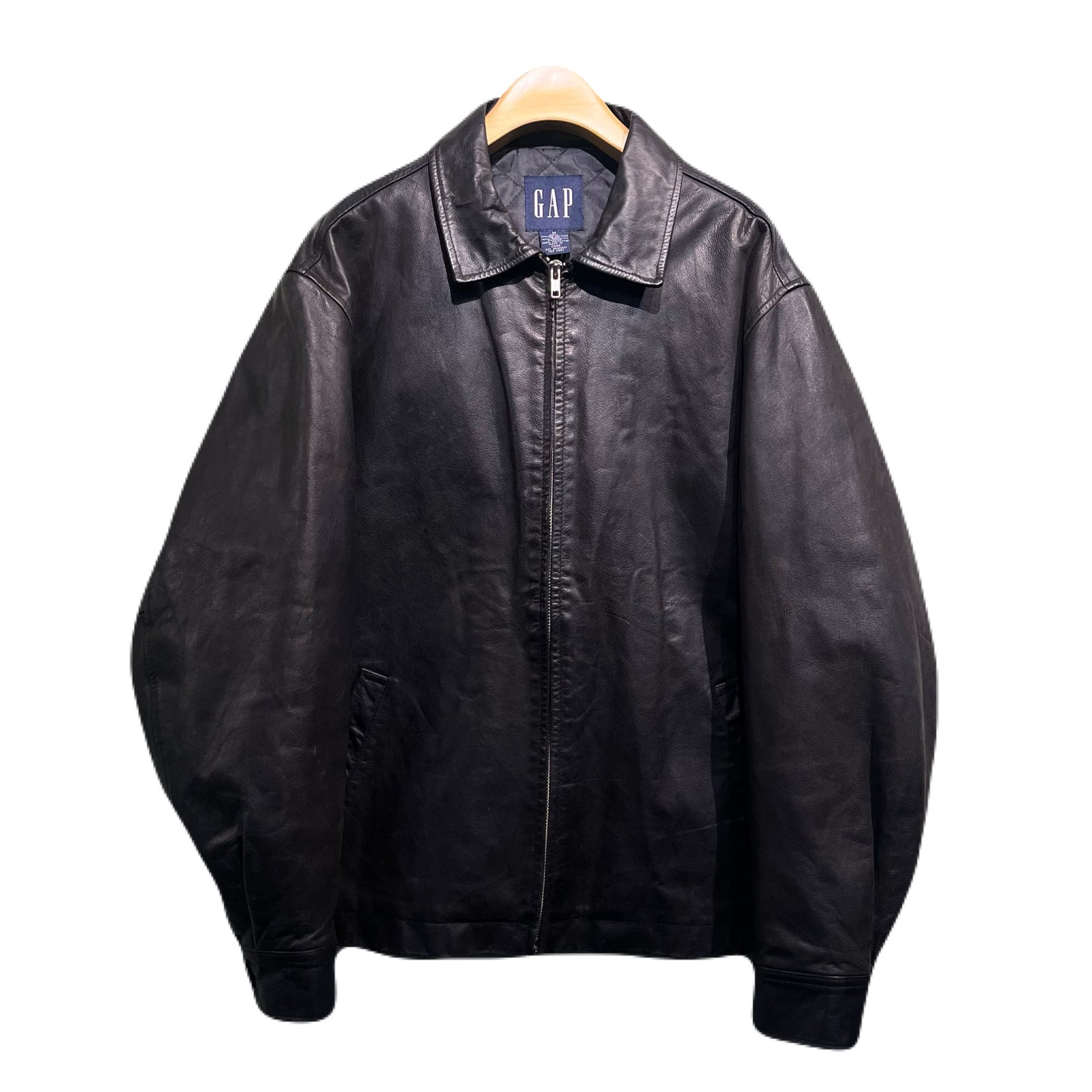 OLD GAP LEATHER JACKET | TARAMAKE
