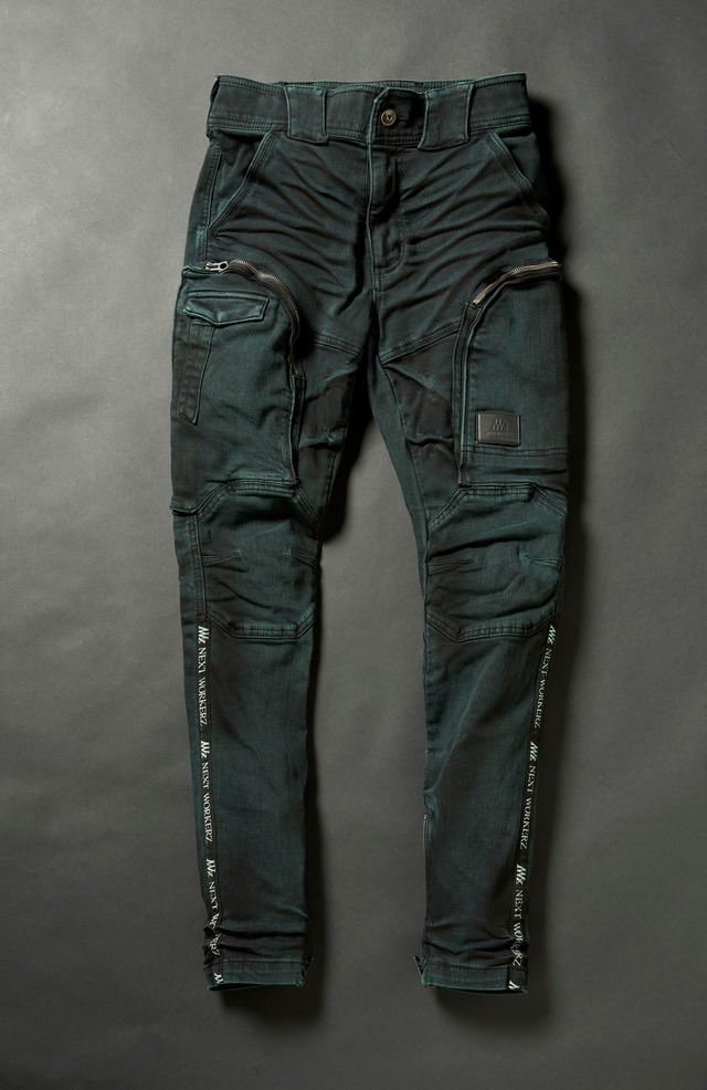 NWZ DENIM PANTS【DARK GREEN】