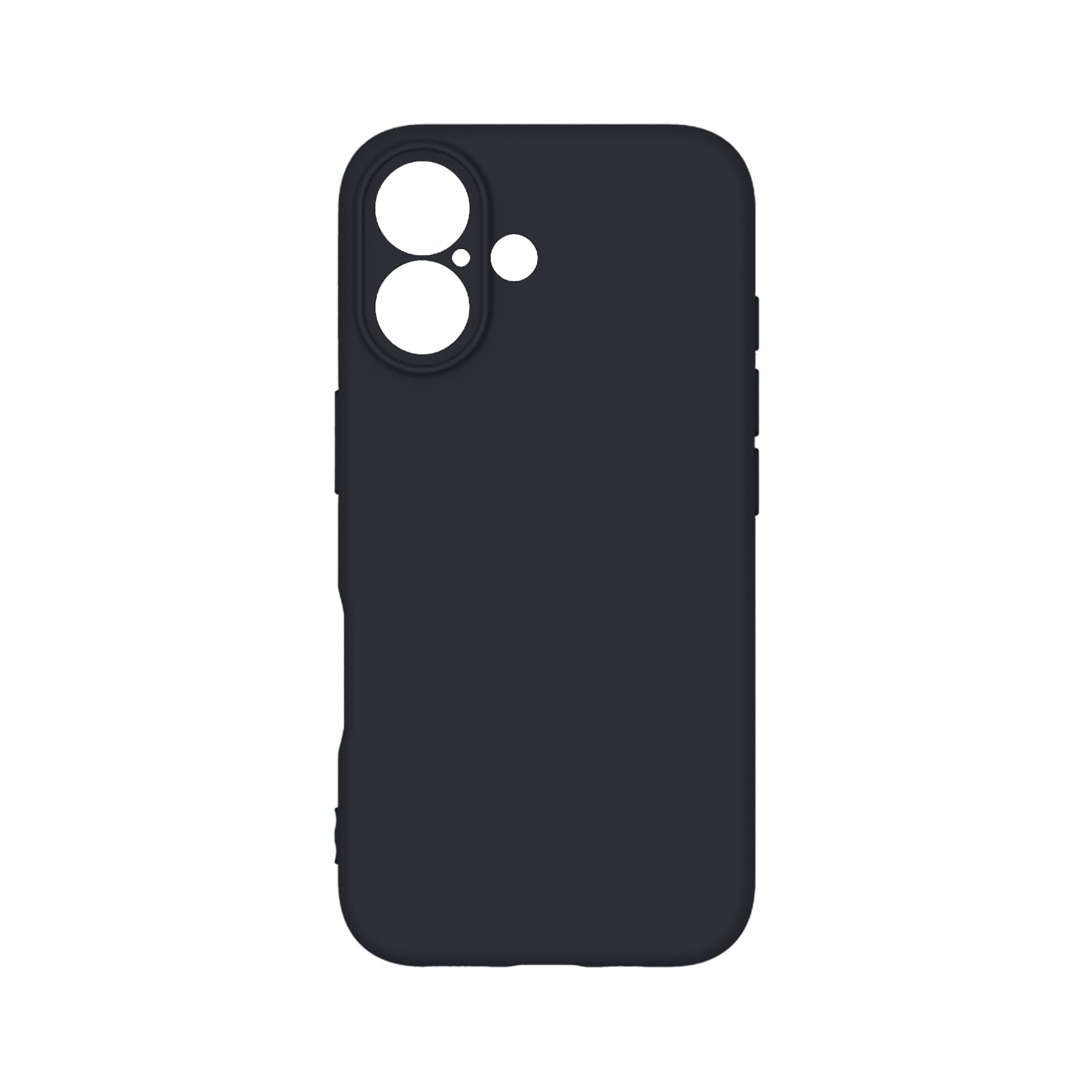 PinLiSheng 対応 iPhone 16 TPU シリコン 軽量 薄型 6.1 インチ ブラック