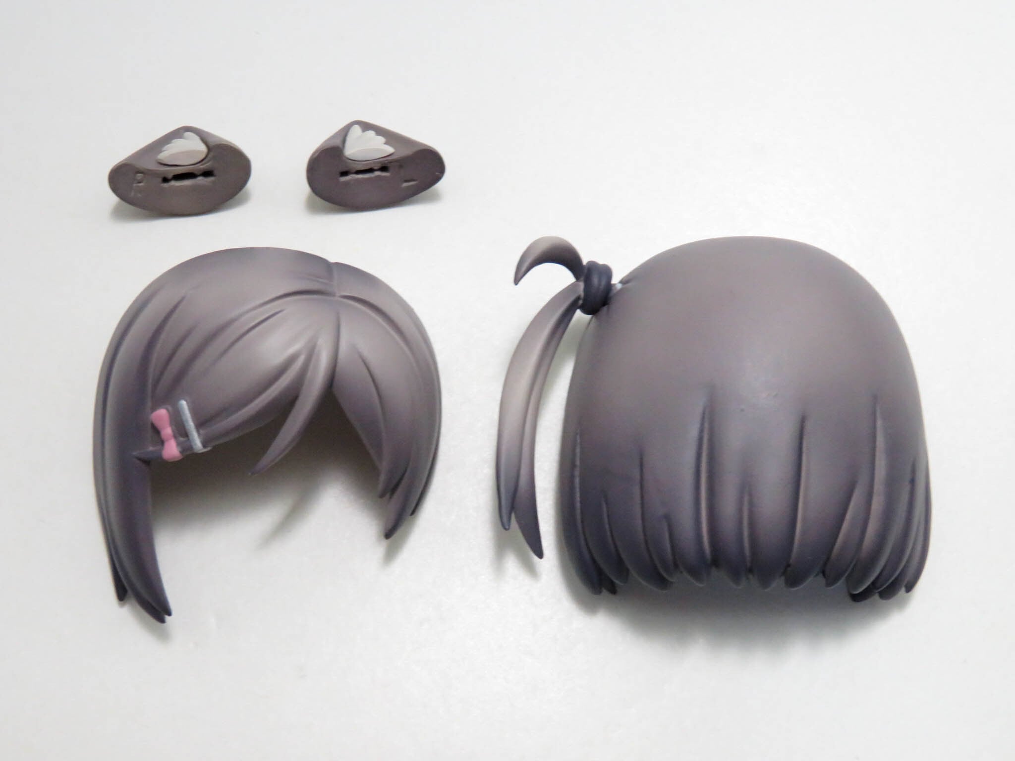 再入荷(A−ランク)【353】 筒隠月子 髪パーツ サイドポニーとネコミミ ねんどろいど