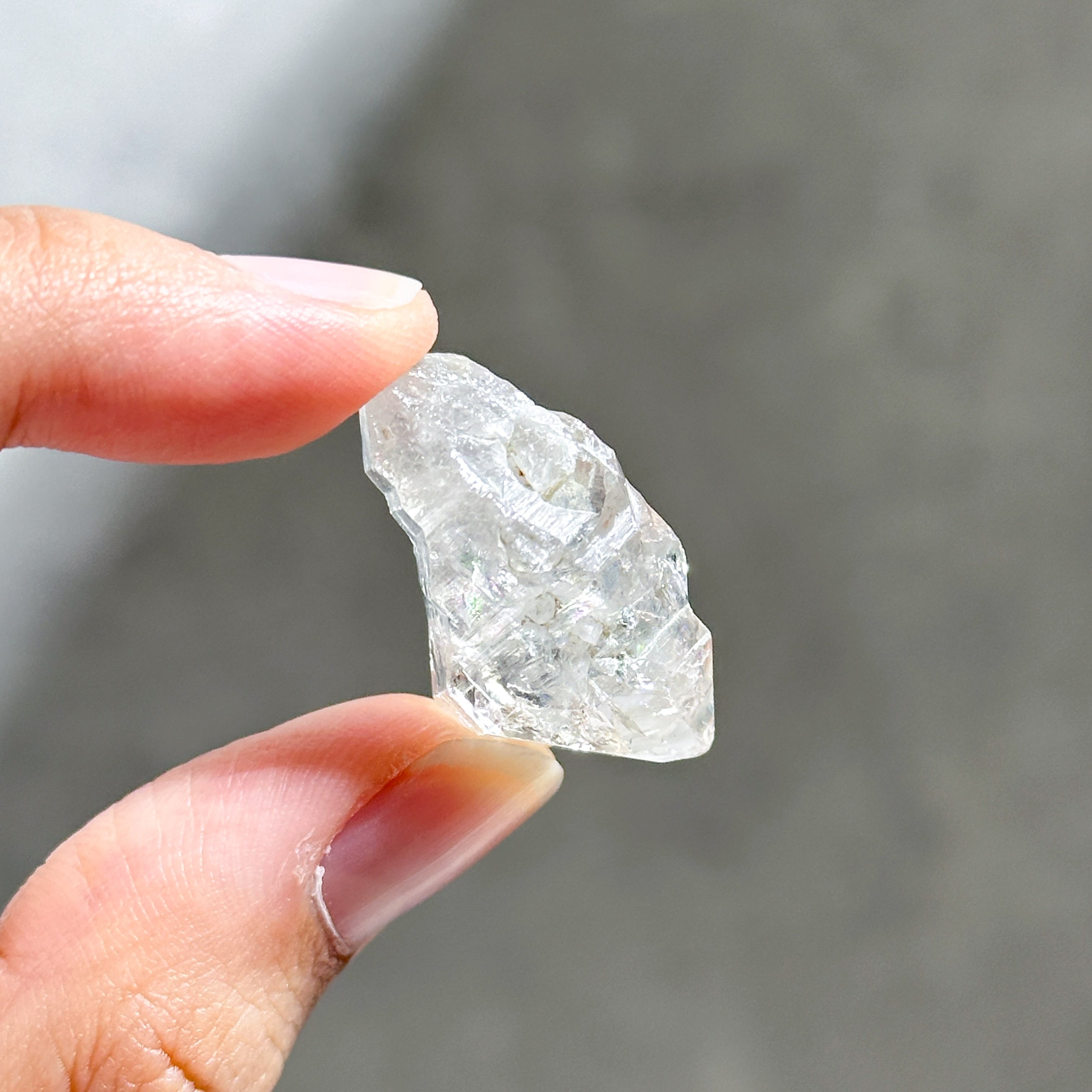 パキスタン産 ハーキマータイプ水晶01◇Herkimer type Clear Quartz