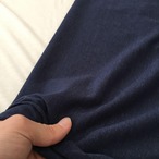 綿ポリ混中白天竺ニット生地-2ｍ-curl tricot　KX/200H6807