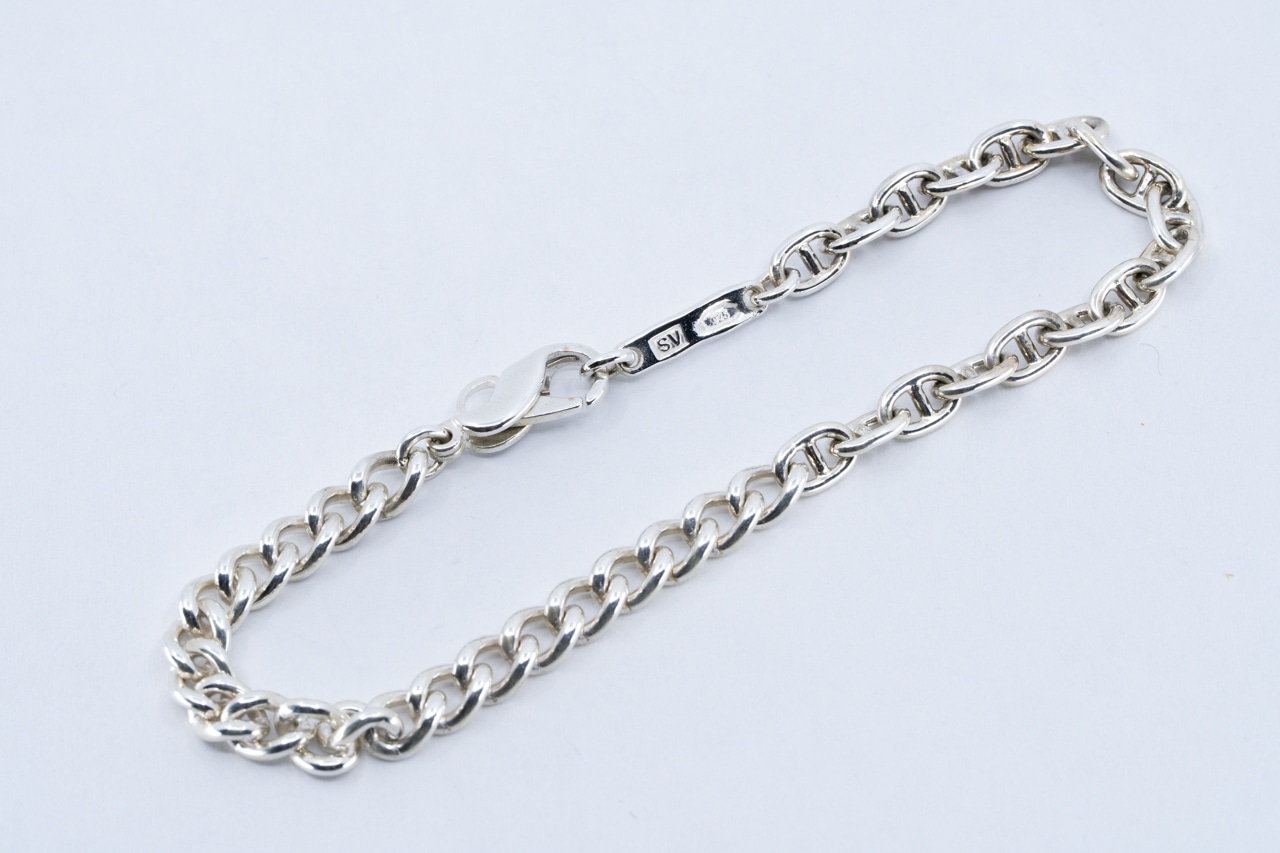 BN-103 Interlock chain Bracelet(TYPE B)