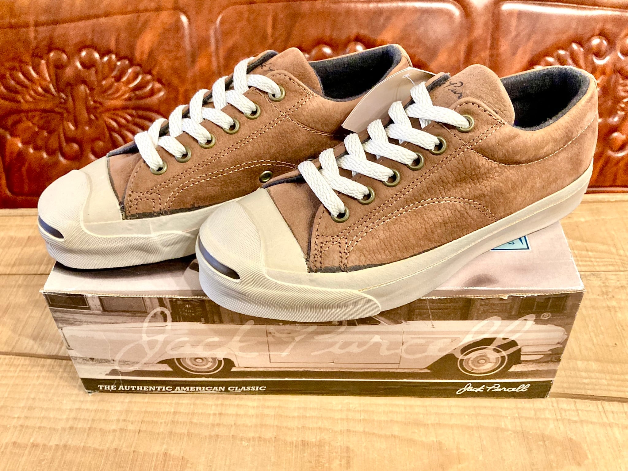 ☆CONVERS☆ ジャックパーセル レザー 23.5