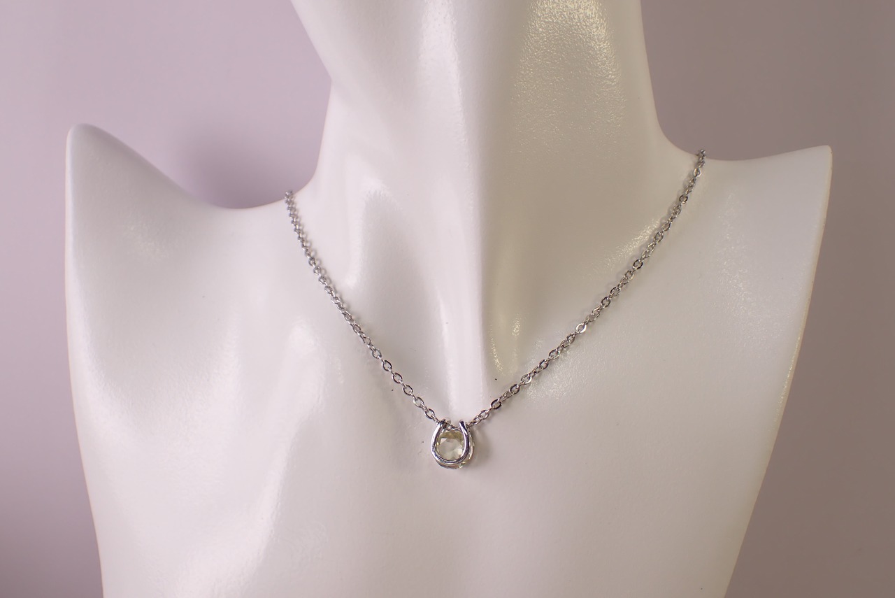 レモンクォーツネックレス　1.52ct [D12‐192]