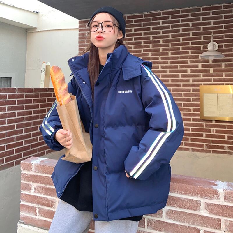 フードブルージャケット オータムウィンタールーズ コットン 秋物 冬物 試着室12999222240