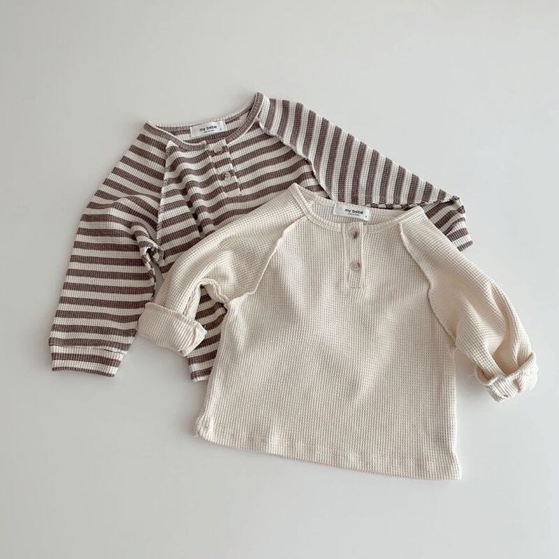 ロングTシャツ シャツ ルーズカジュアルスプリングオータム 春物 秋物 超面白いベビーショップ32796943260