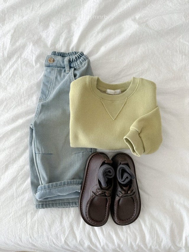 minirobe25wn_Darts Straight Denim Pants