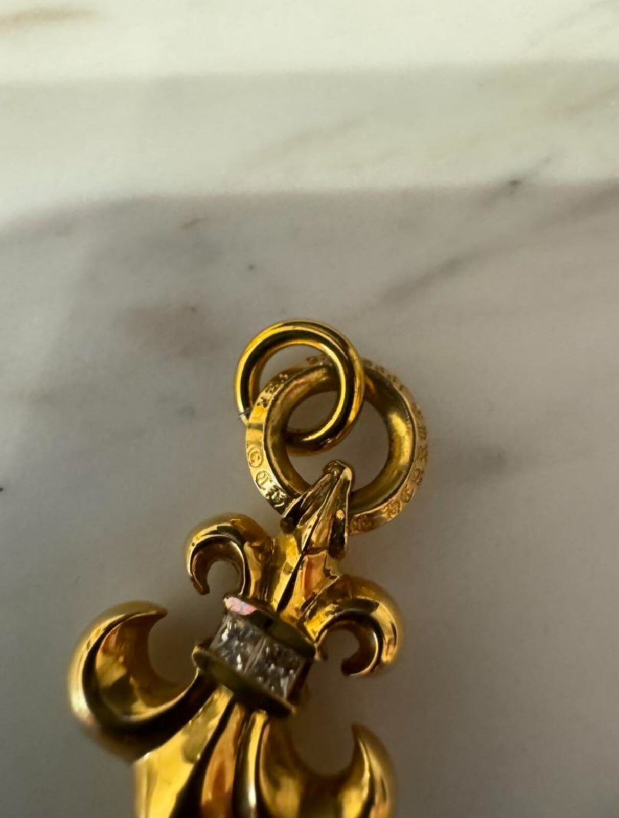 CHROME HEARTS クロムハーツ 22k BSフレア チャーム CHROME HEARTS クロムハーツ 22k BSフレア チャーム