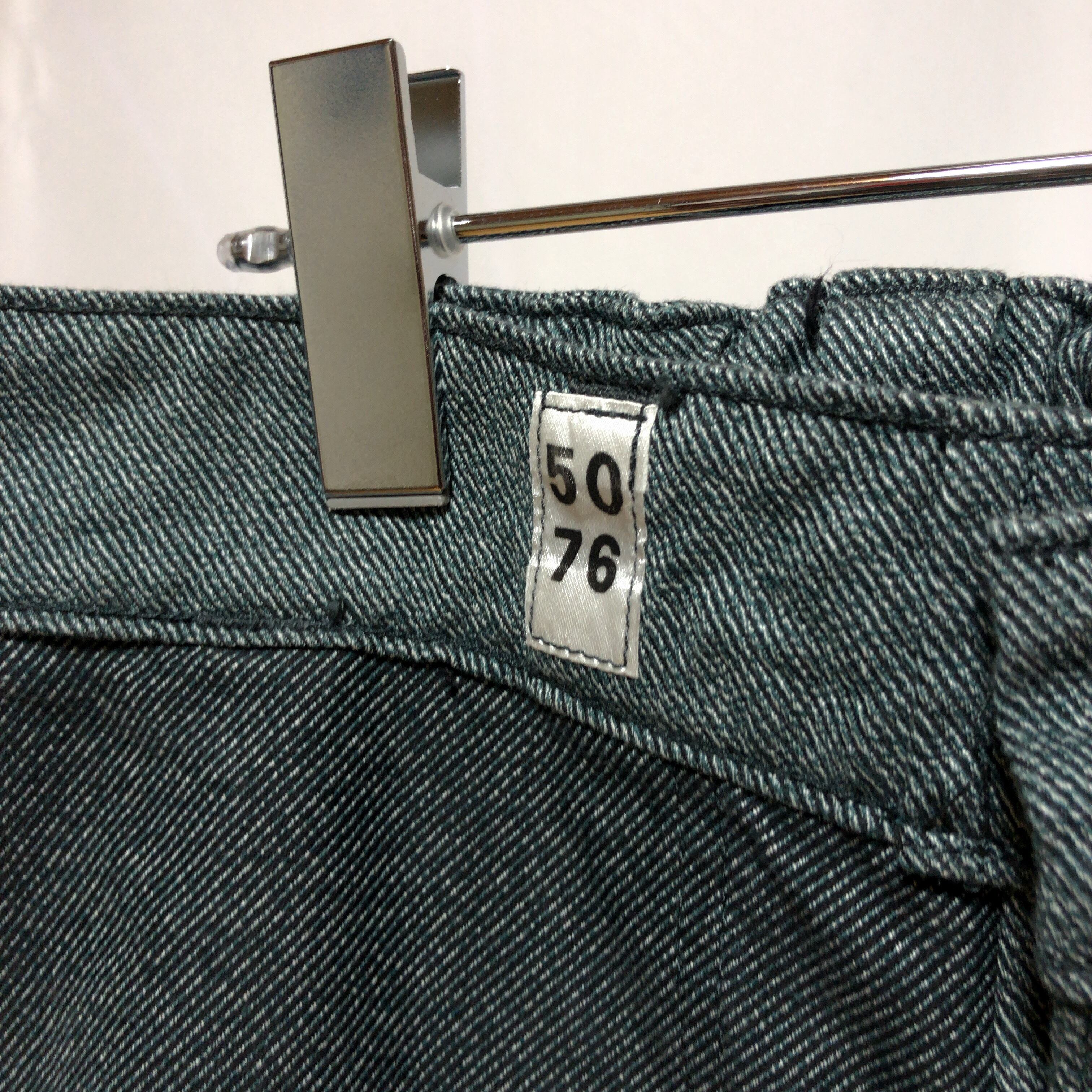 SWISS ARMY / -80's Vintage Green Denim Work Trouser /スイス軍