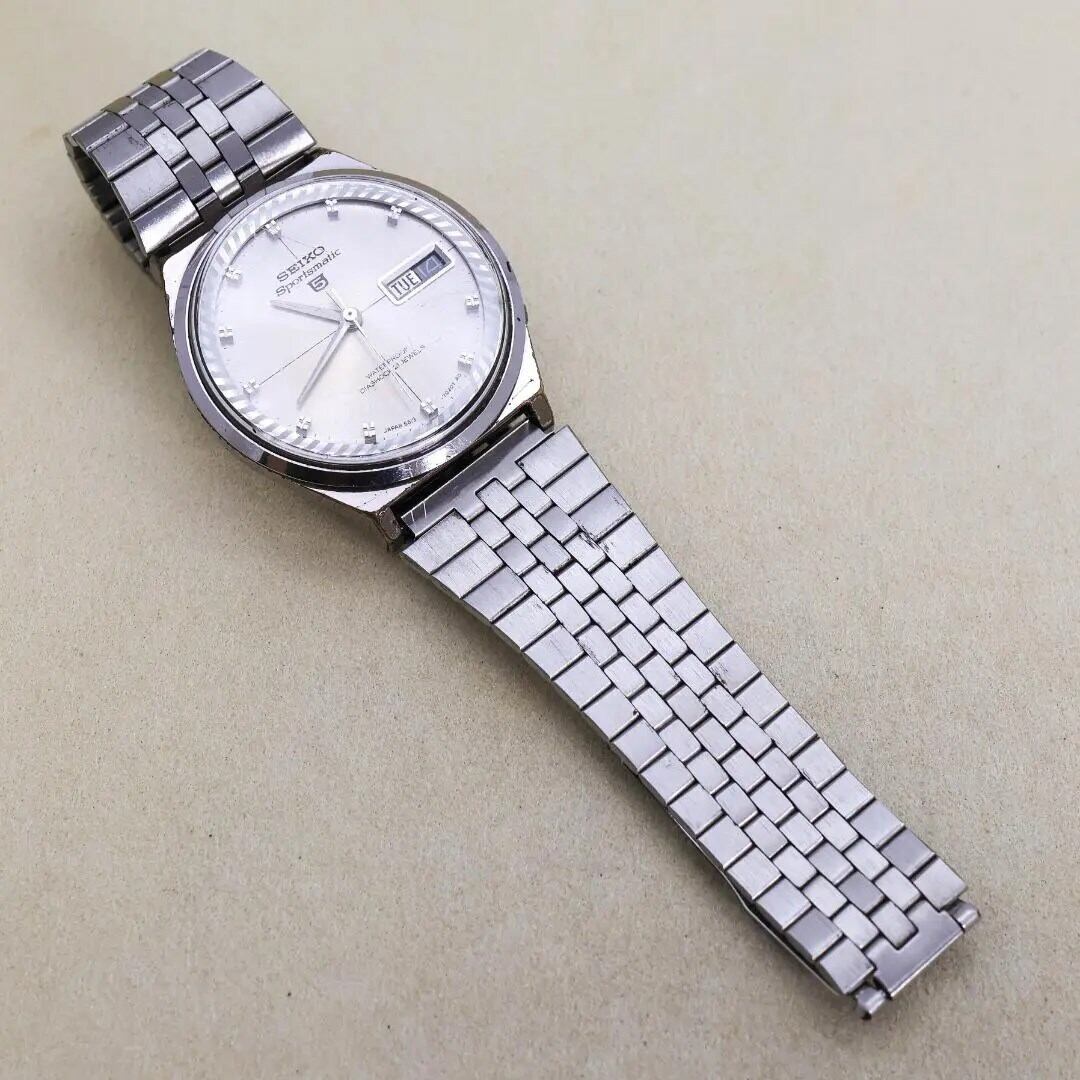 Seiko Sportsmatic 自動巻き時計 動作確認済み メンズ/腕時計/中古