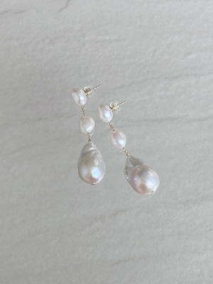dot pearl earrings
