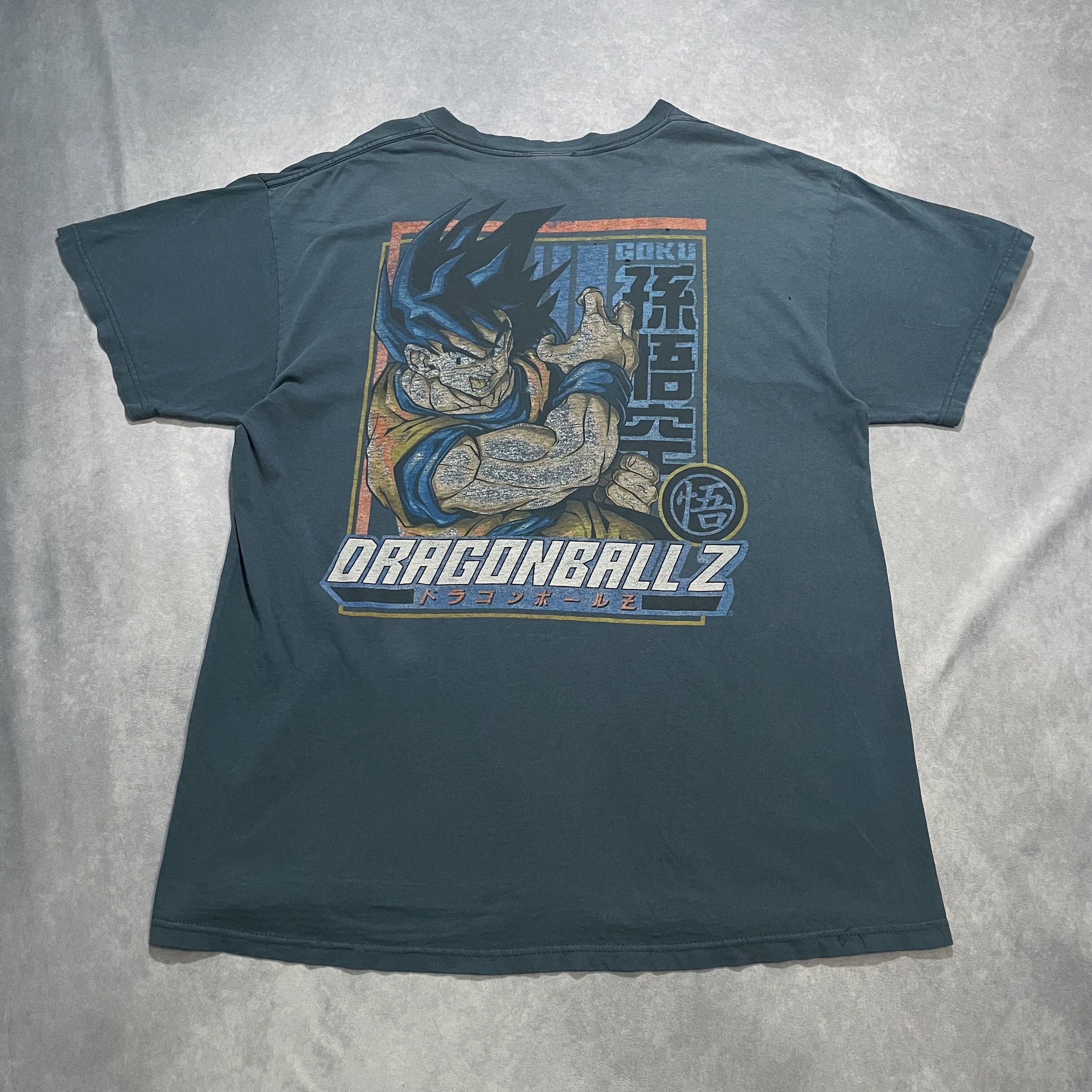 襤褸鬼フェード ドラゴンボール 水色 Tシャツ XLサイズ 襤褸鬼フェード ドラゴンボール 水色 Tシャツ XLサイズ