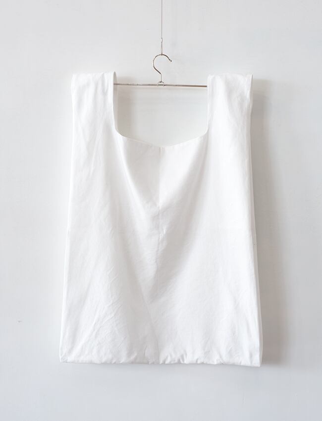 aulico : TOTE BAG / WHITE / L