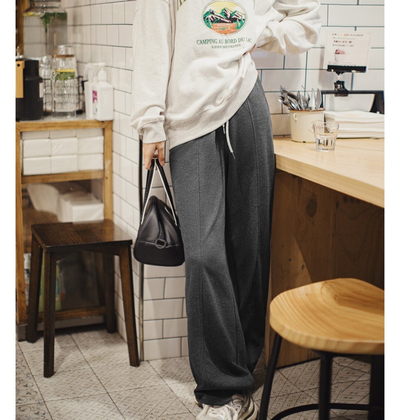 Solid-color Drawstring Sweatpants / ソリッドカラー ドローストリング スウェットパンツ