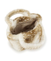 PAUL&JOE ACCESSOIRES : FUR TOTE BAG PJA-B1502