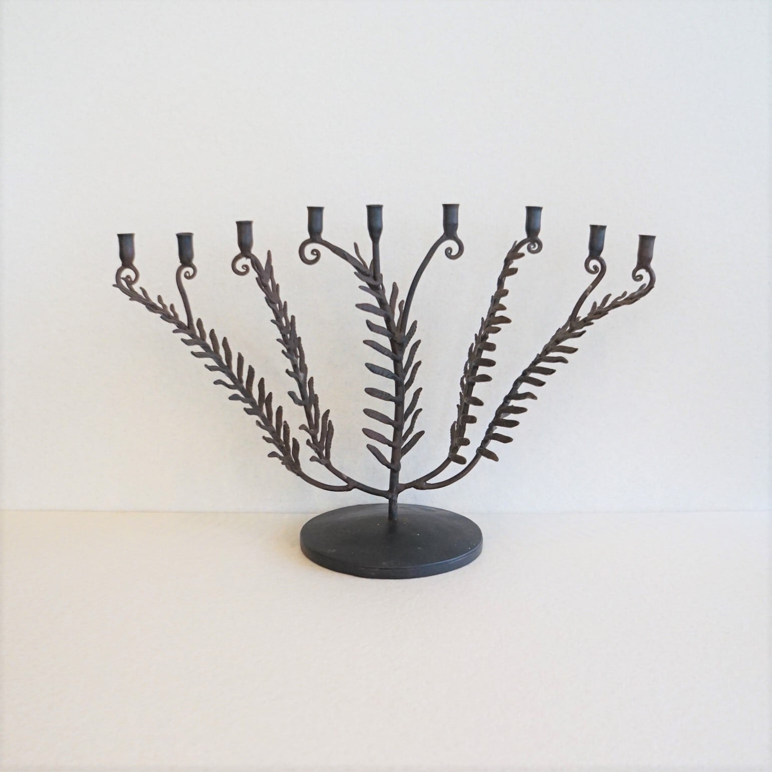 ユダヤ教 ハヌキア 燭台 | 純喫茶家具の村田商會