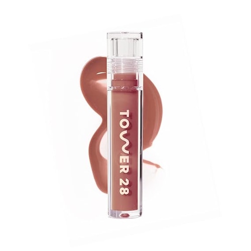 【Tower 28】ShineOn Milky Lip Oil Jelly  (シア―) Cashew  シャインオン ミルキー リップオイルゼリー