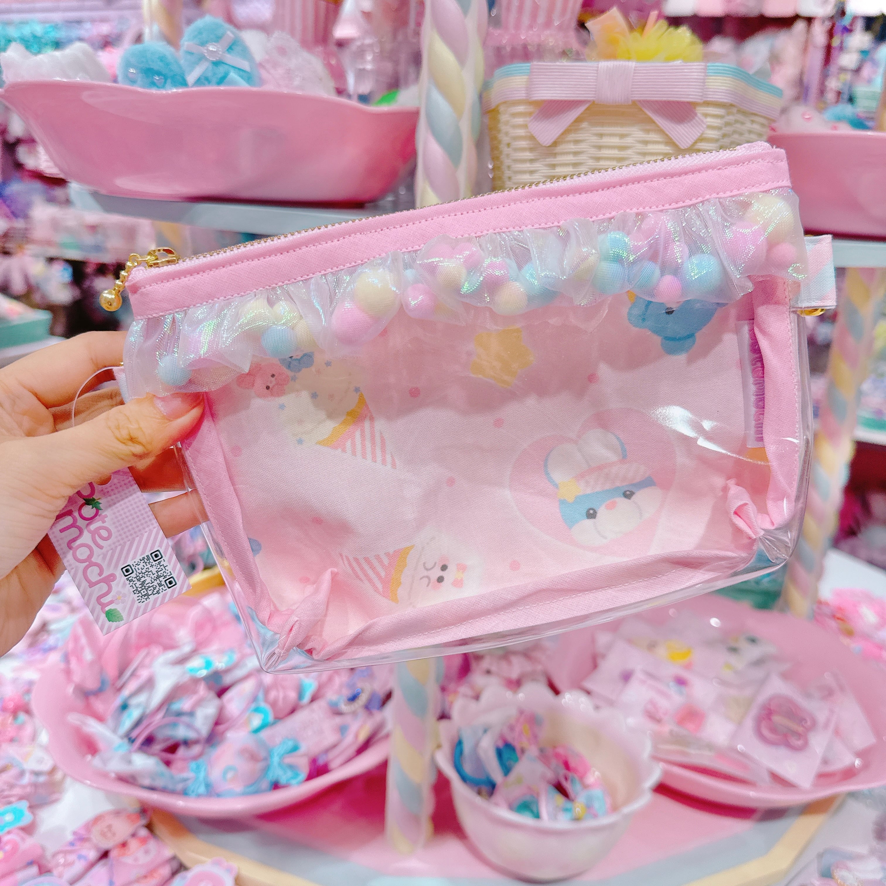 【M6】48-5 2wayぬいぐるみポーチ(ショルダーひも別売)