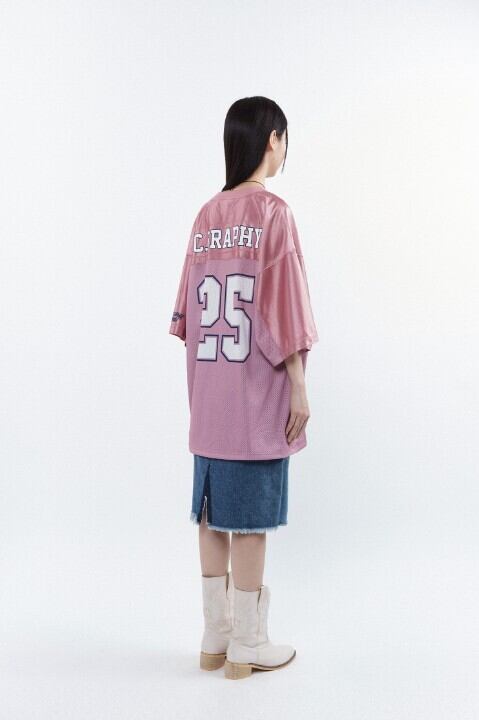 ☆Stray Kids アイエン 着用！！【CODEGRAPHY】Rugby mesh jersey