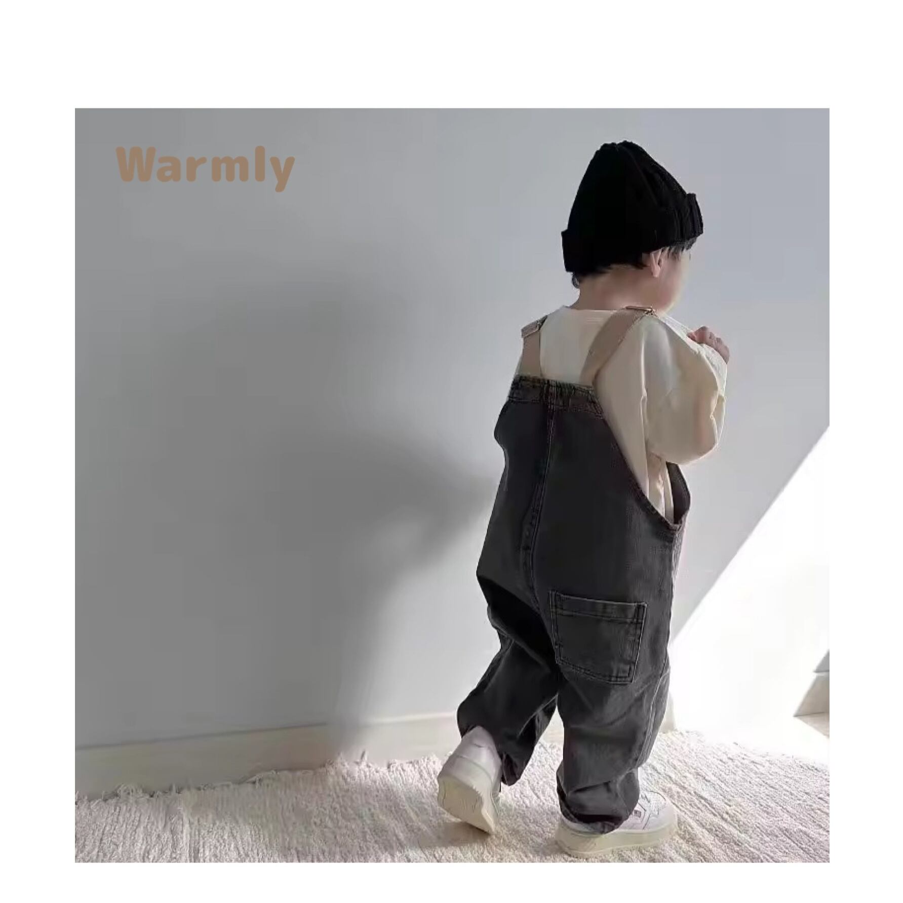 The Simple Folk / The Oversized Denim Dungaree (2-3Y / 3-4Y