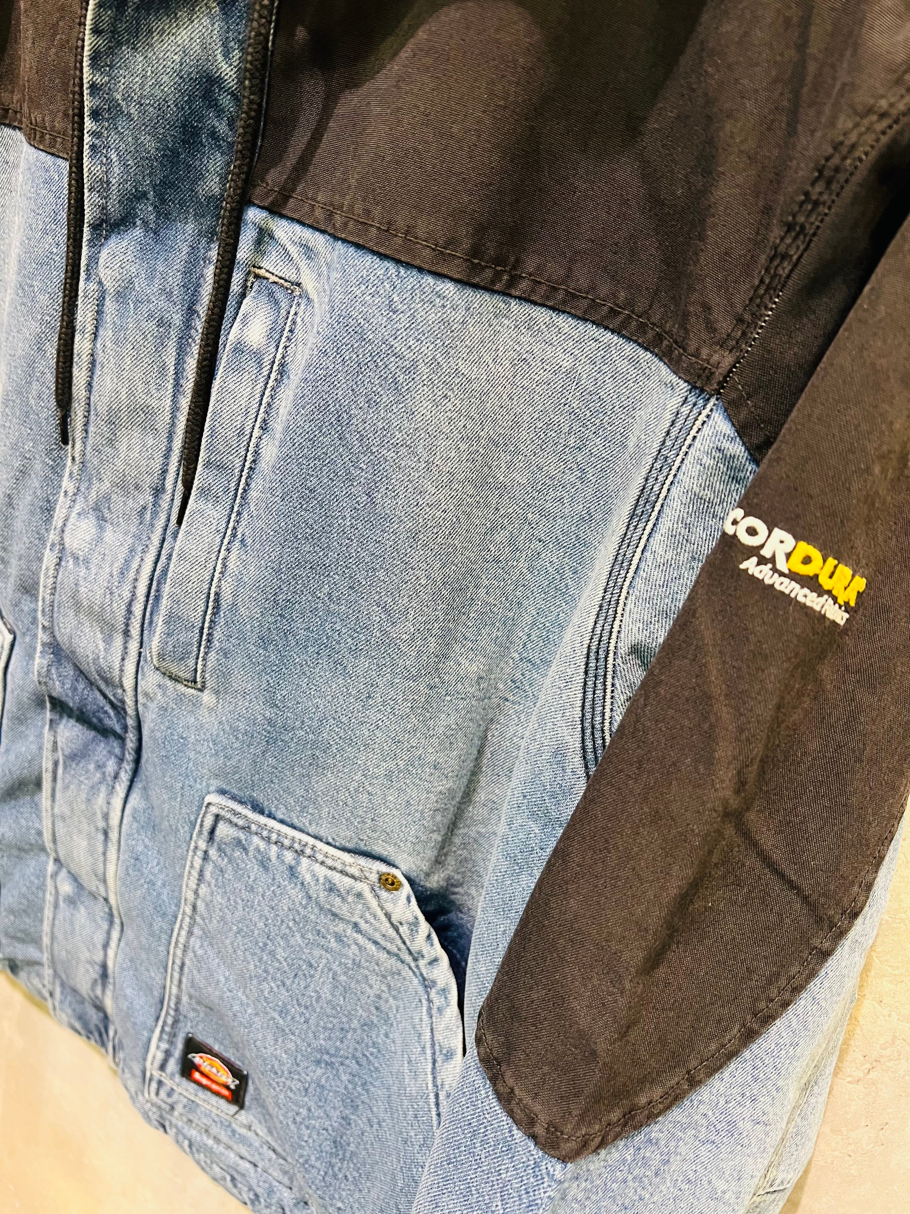 Supreme × Dickies Cordura Hooded Work ジャケット デニム | THE NOEVE