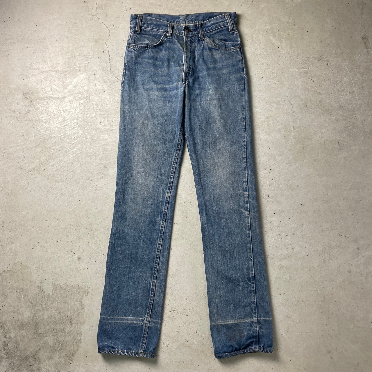 70年代 オレンジタブ スモールe Levi's リーバイス 519 0217 スリム