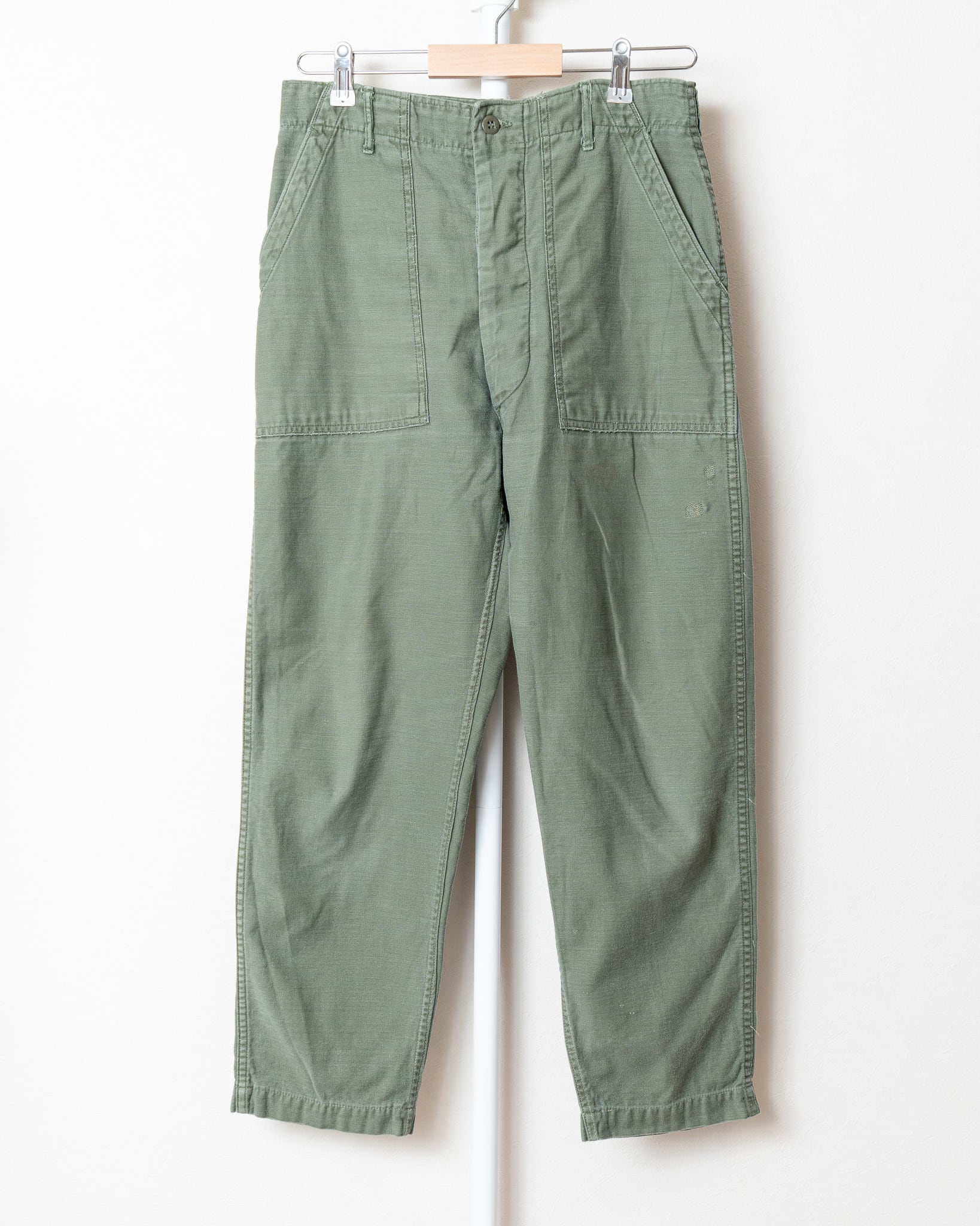 34×33】U.S.Army Utility Trousers OG-107 実物 米軍 ベイカーパンツ