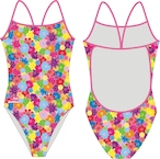 Delfina - Retro Daisy Light back Swimsuit