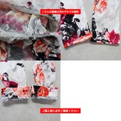 社交ダンス 衣装 Chacott チャコット トップス ブラウス レッスンウェア ホワイト系 花 花柄　フリル レース 白 赤 黒 長袖 練習 ストレッチ かわいい 上品 ロイヤルダンス ROYAL DANCE レッド系 ピンク系 ブラック系 グレイ系