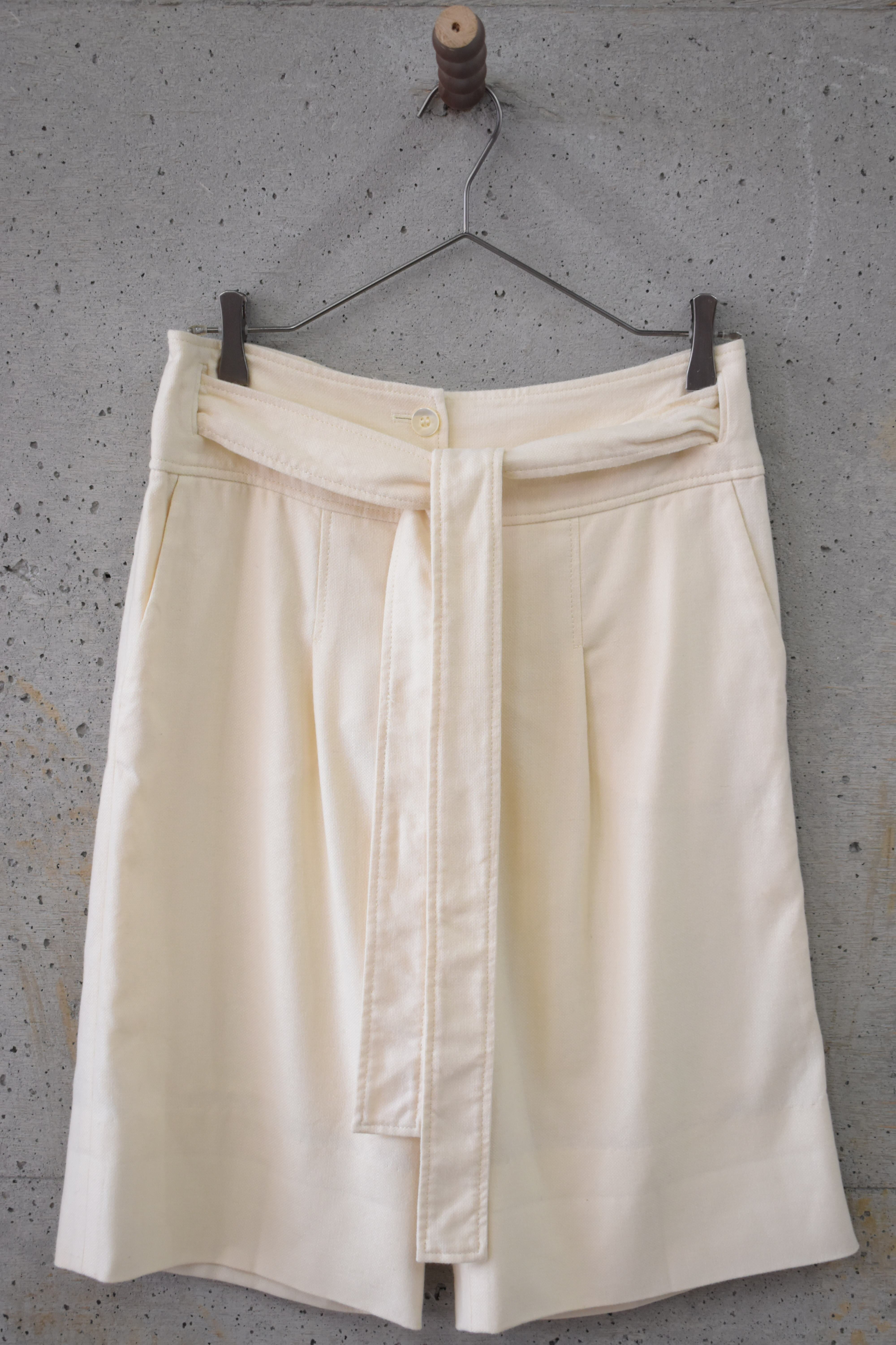 Wool-blend shorts
