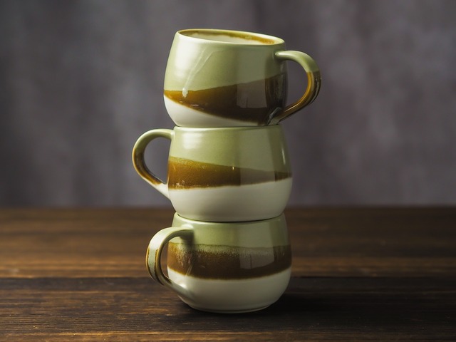 muutos cup ピスタチオグリーン／kobayashi pottery studio